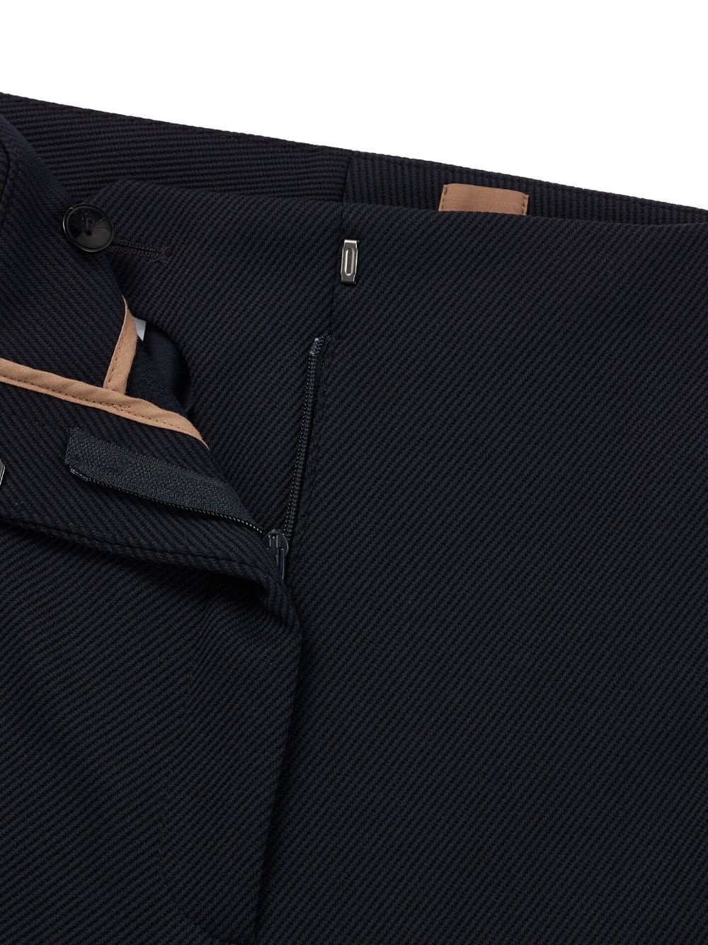 high-waisted flared trousers - 5
