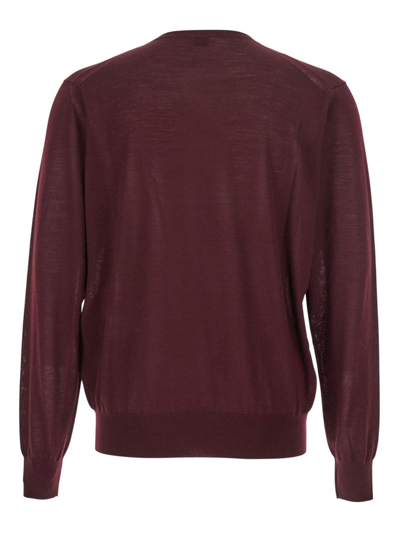 SAINT LAURENT crew-neck cashmere sweater outlook