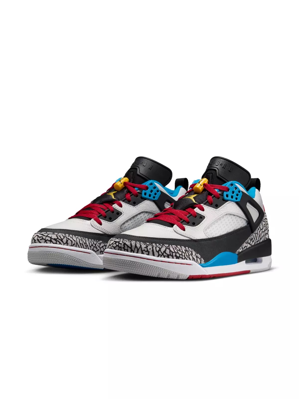 Spizike Low SE "Neutral Grey/Varsity Maize/Surf Blue" Men's Shoe - 5