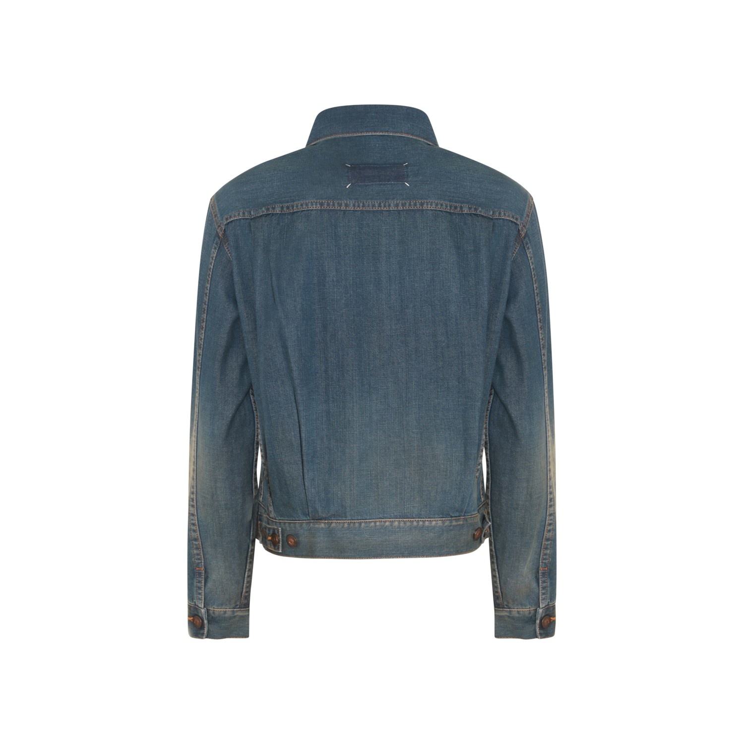 BLUE COTTON DENIM JACKET - 2