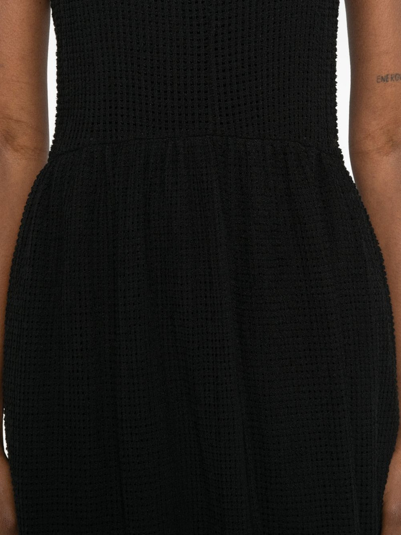 textured midi dress 5