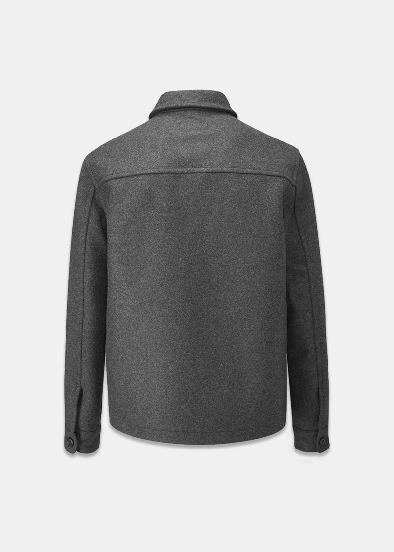 GLOVERALL Men's Moss Donkey Jacket Charcoal outlook