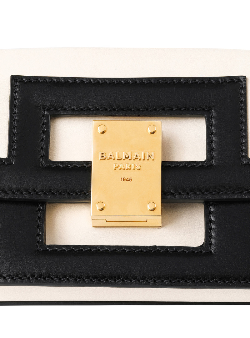 Small-sized black and white leather 1945 Heritage bag 7