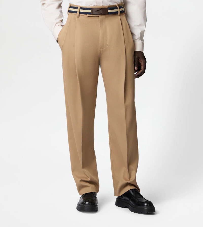 CLASSIC PANTS IN WOOL - BEIGE 4