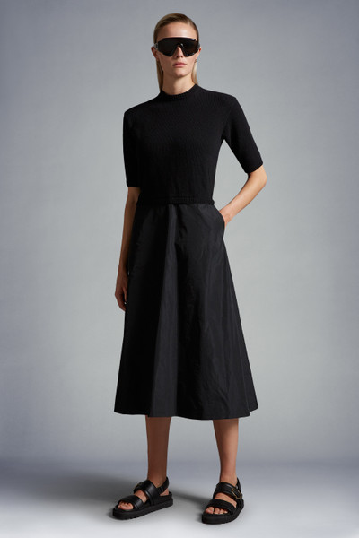 Moncler Wool & Taffeta Dress outlook