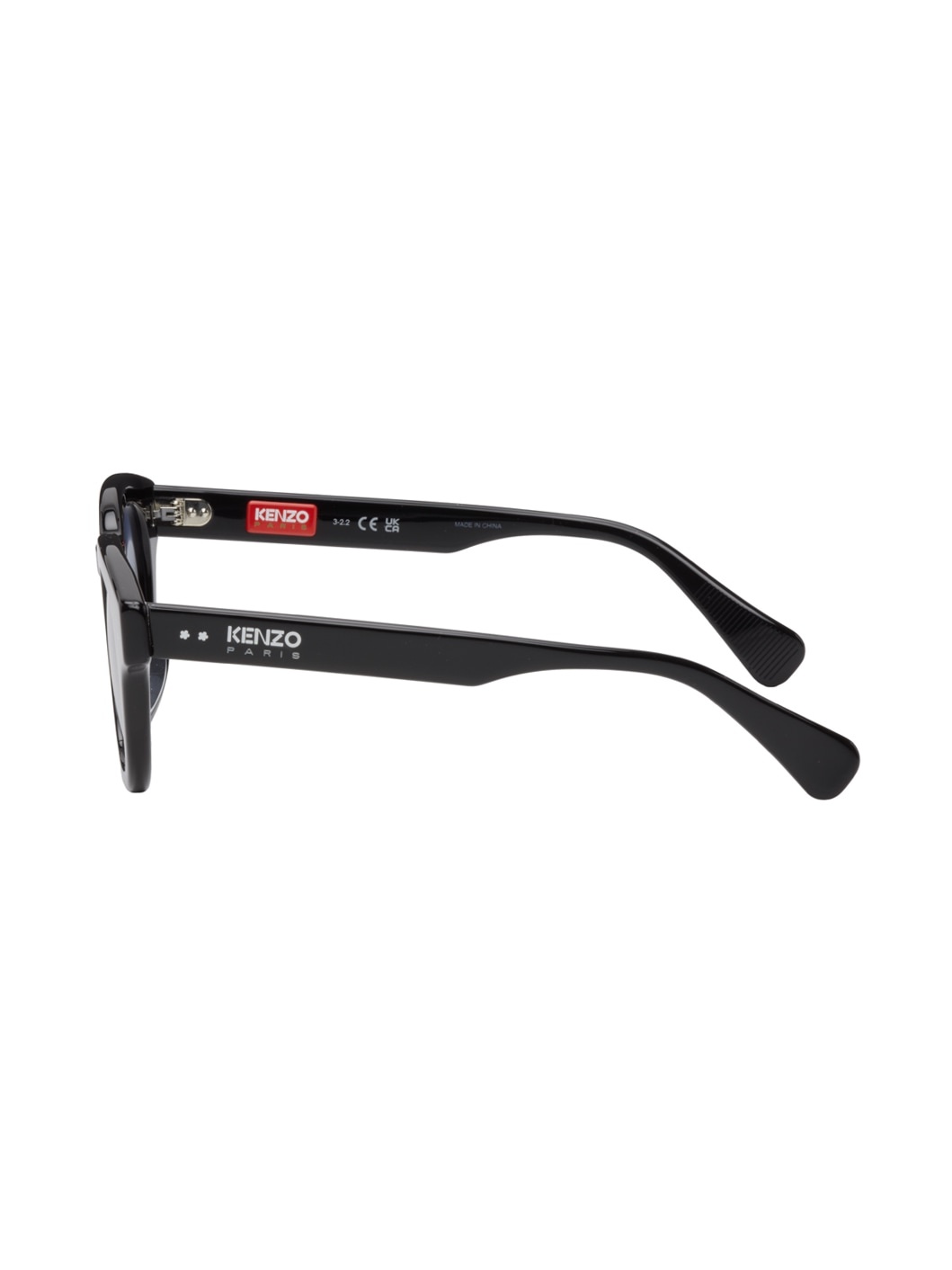 Black Kenzo Paris Round Sunglasses - 3