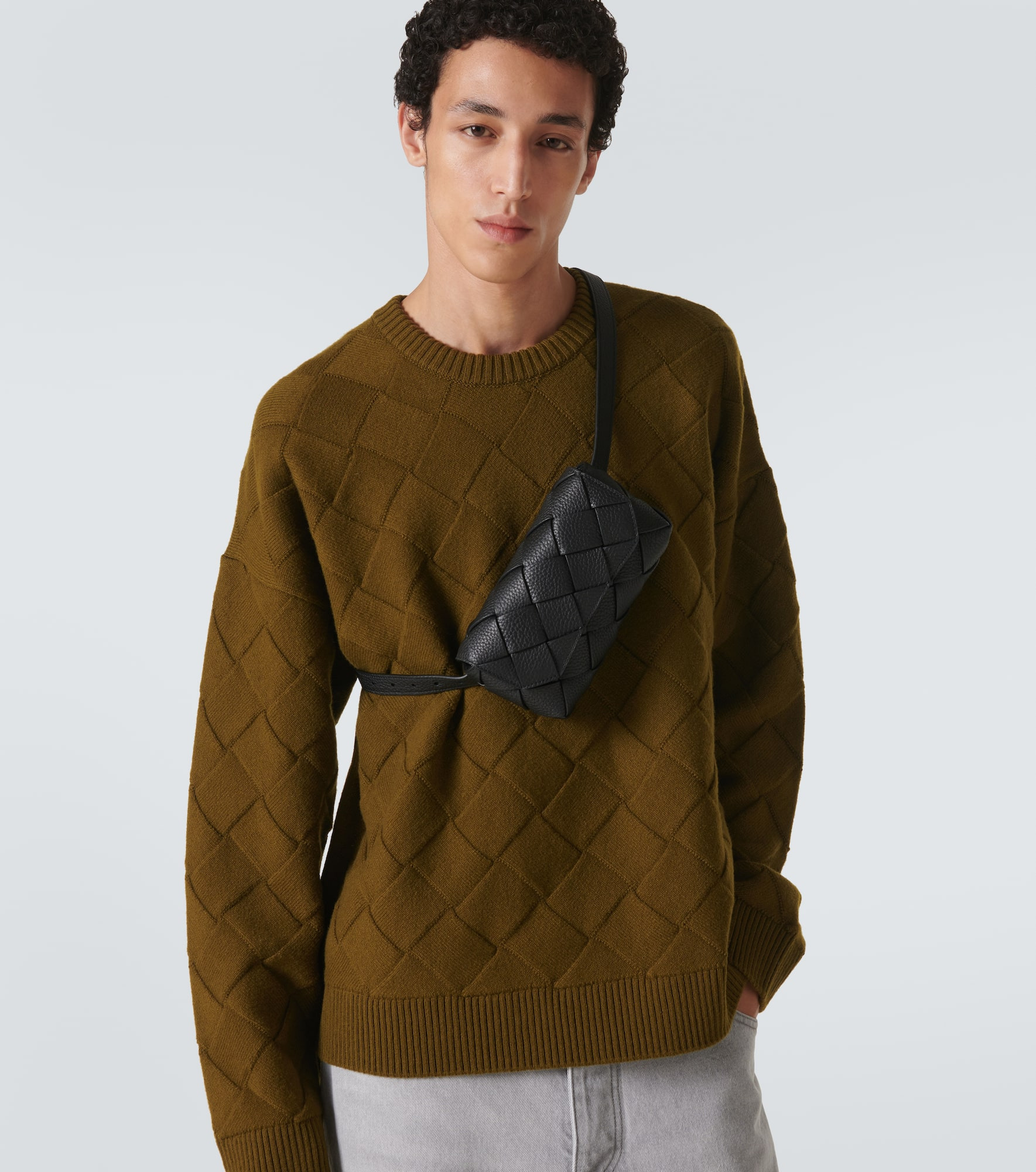 Diago Intreccio leather belt bag - 2