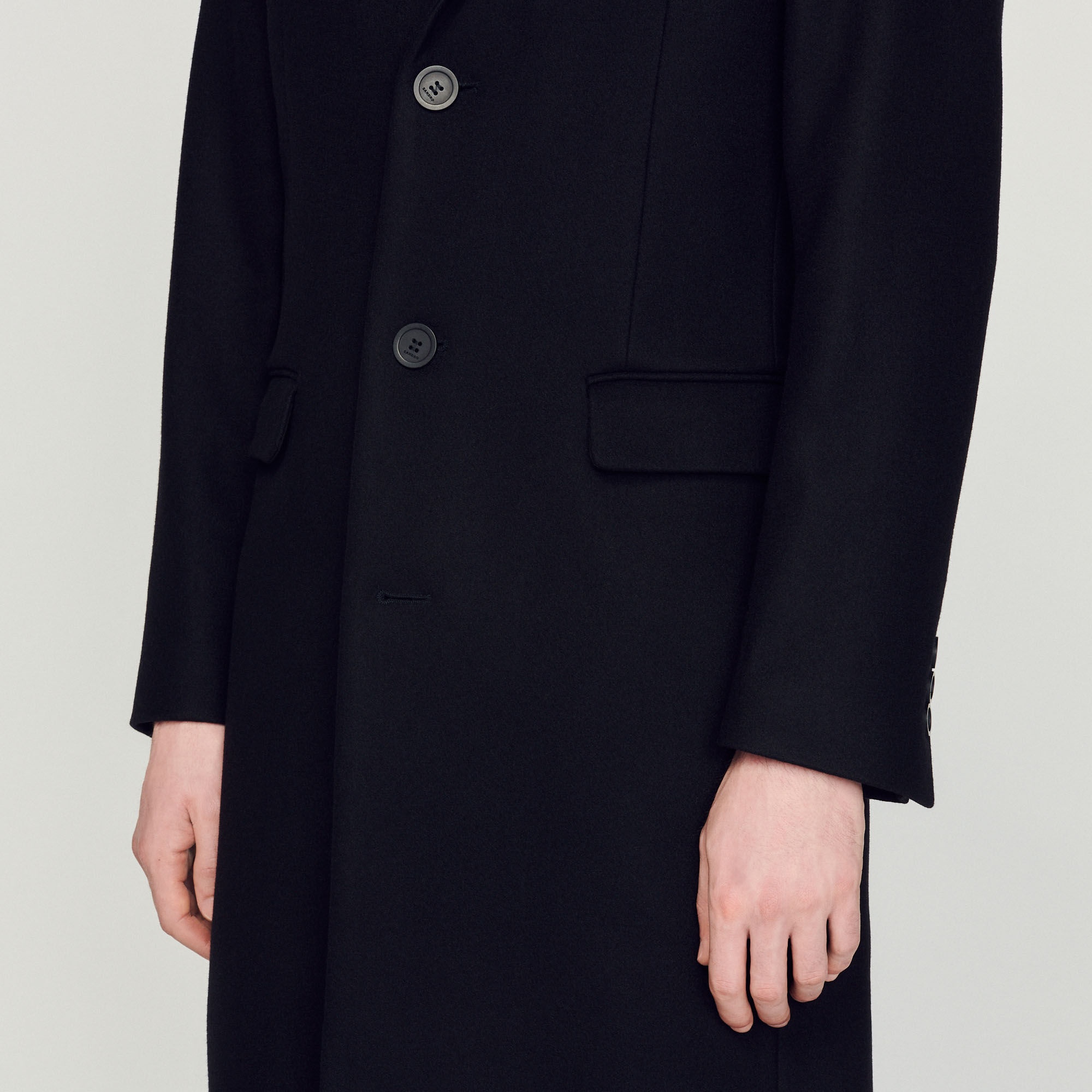 WOOL AND CASHMERE COAT - 4