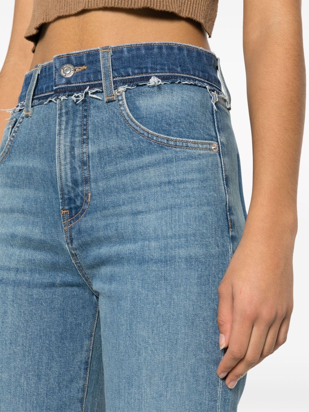 Carson high-rise flared jeans - 5