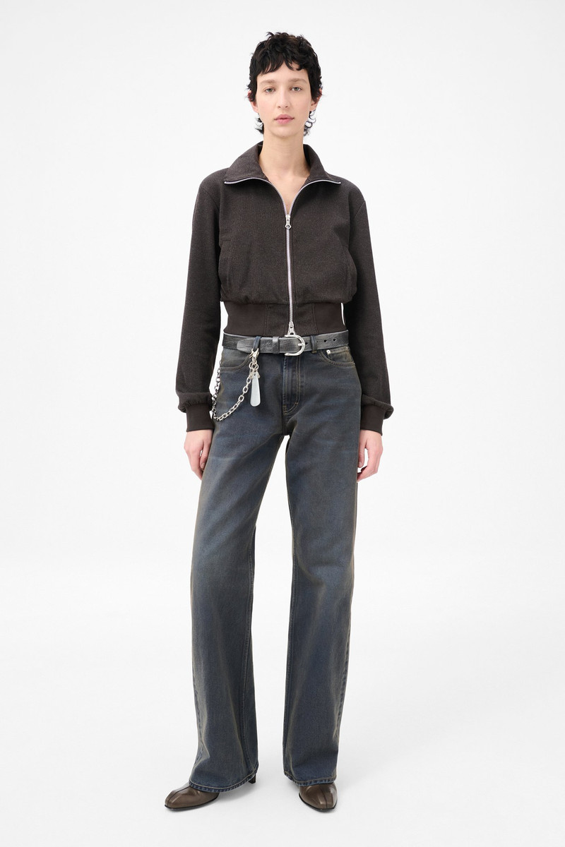 Our Legacy Tricot Jacket Track And Field Pinstripe outlook