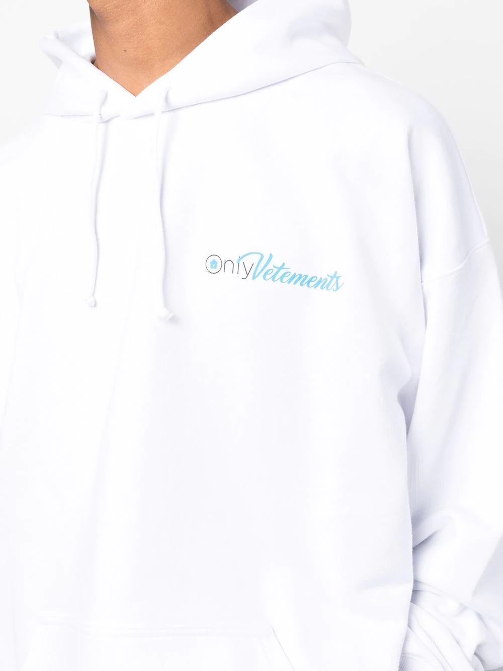 logo-print hoodie - 5