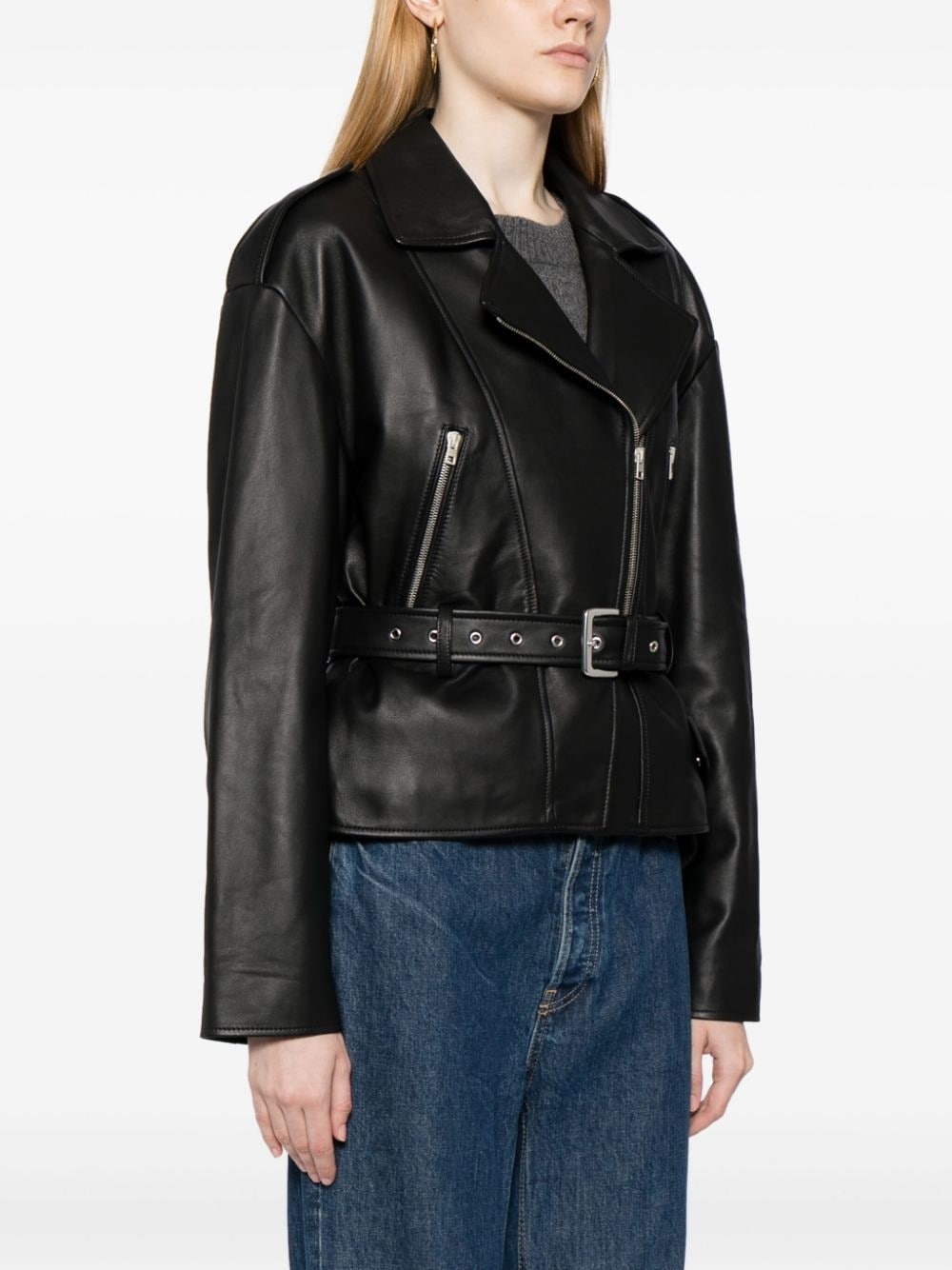 Aurelie notched-lapels jacket - 3