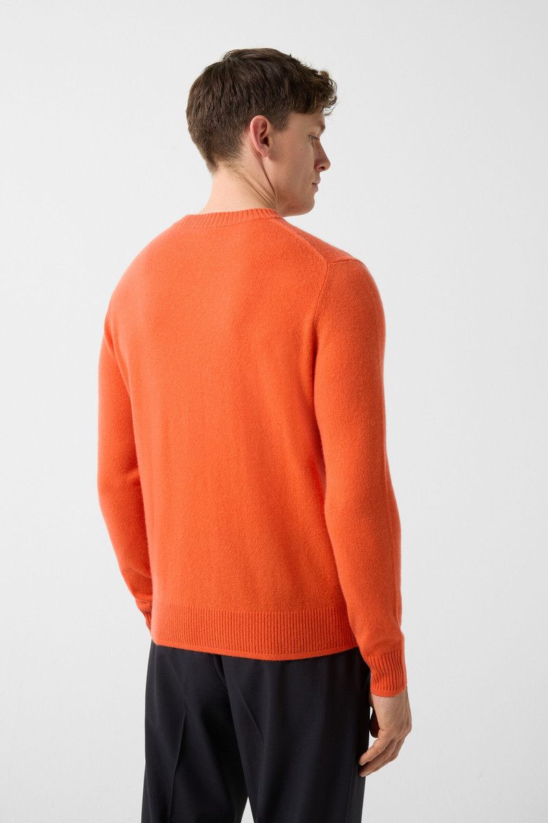 BOGNER Brendon cashmere sweater in Orange outlook