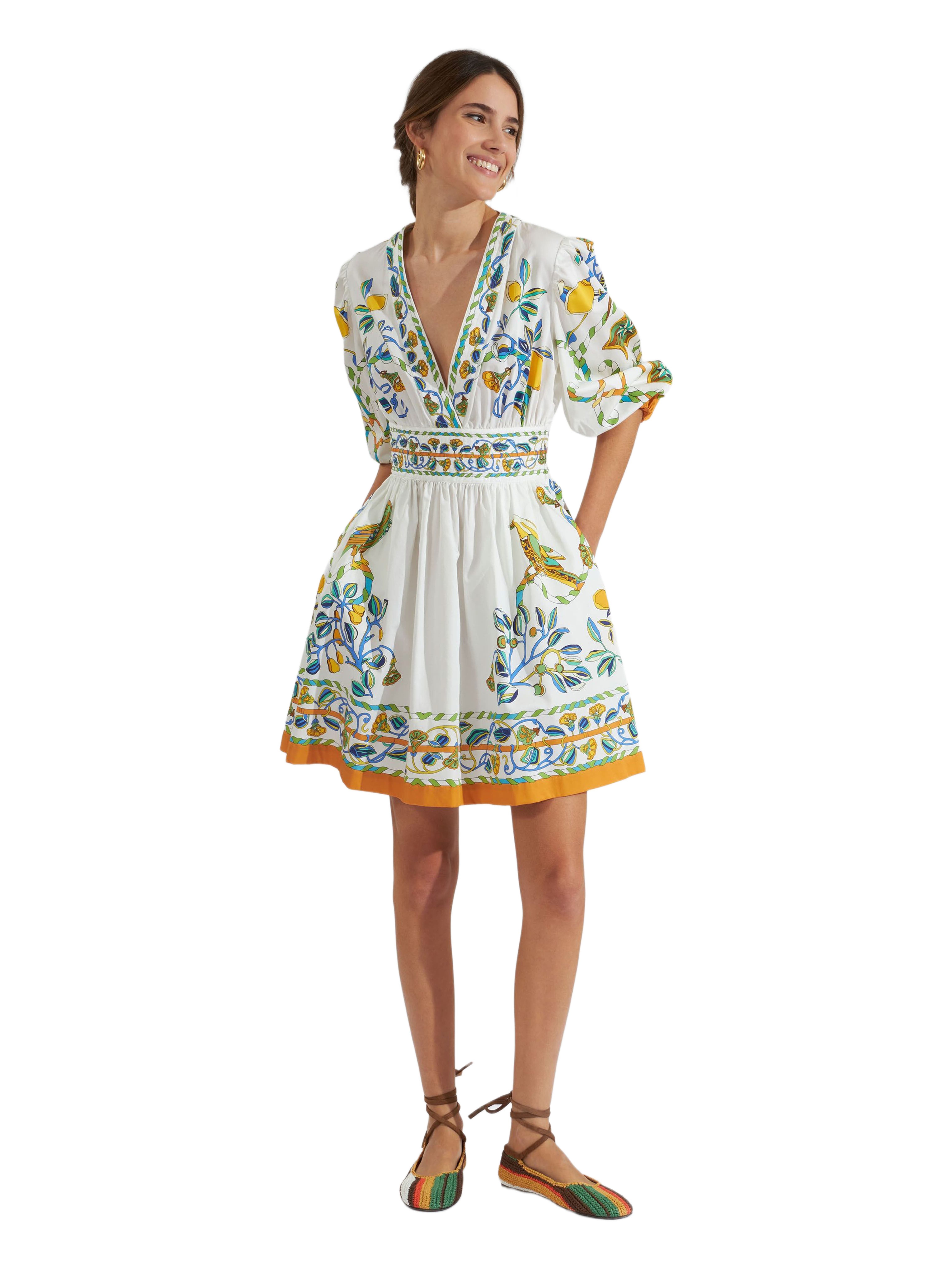 La DoubleJ Margherita Dress Borboni Placée White at Nordstrom - 1