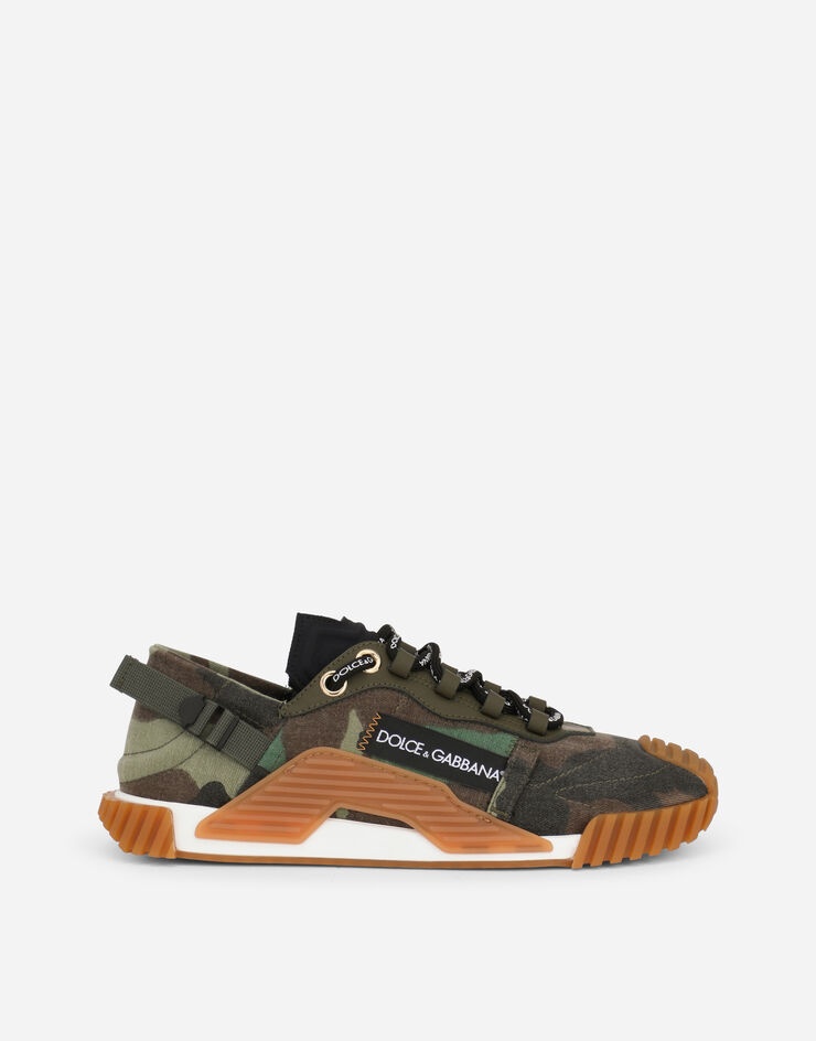 Camouflage patchwork NS1 sneakers - 1
