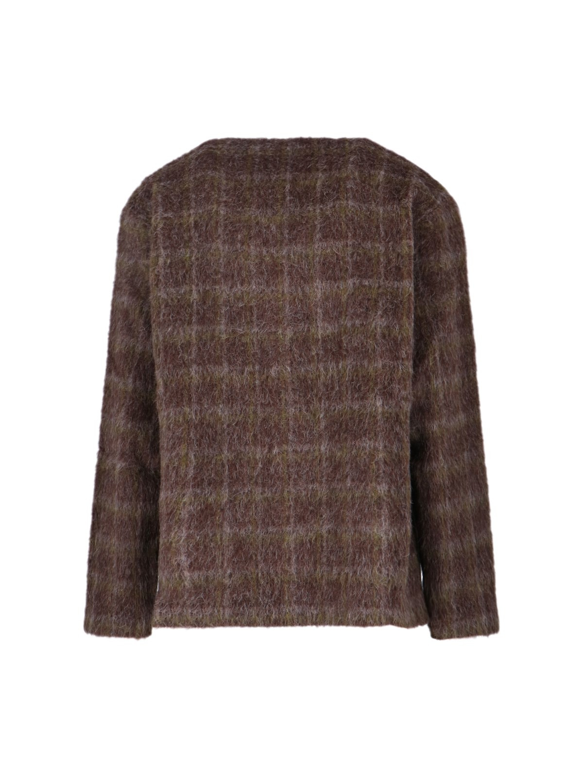 CHECK CARDIGAN - 2
