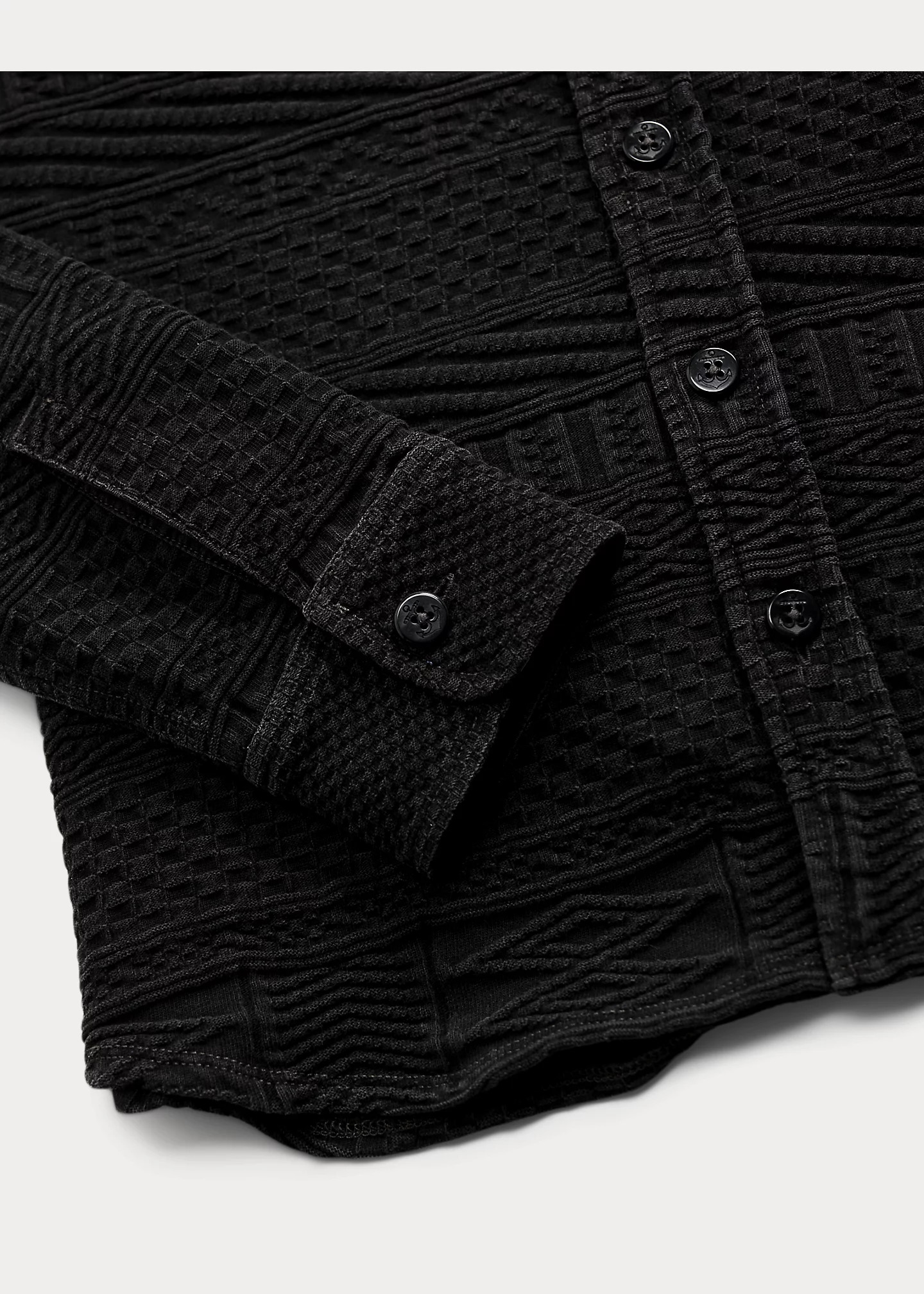 Indigo Jacquard Workshirt - 4