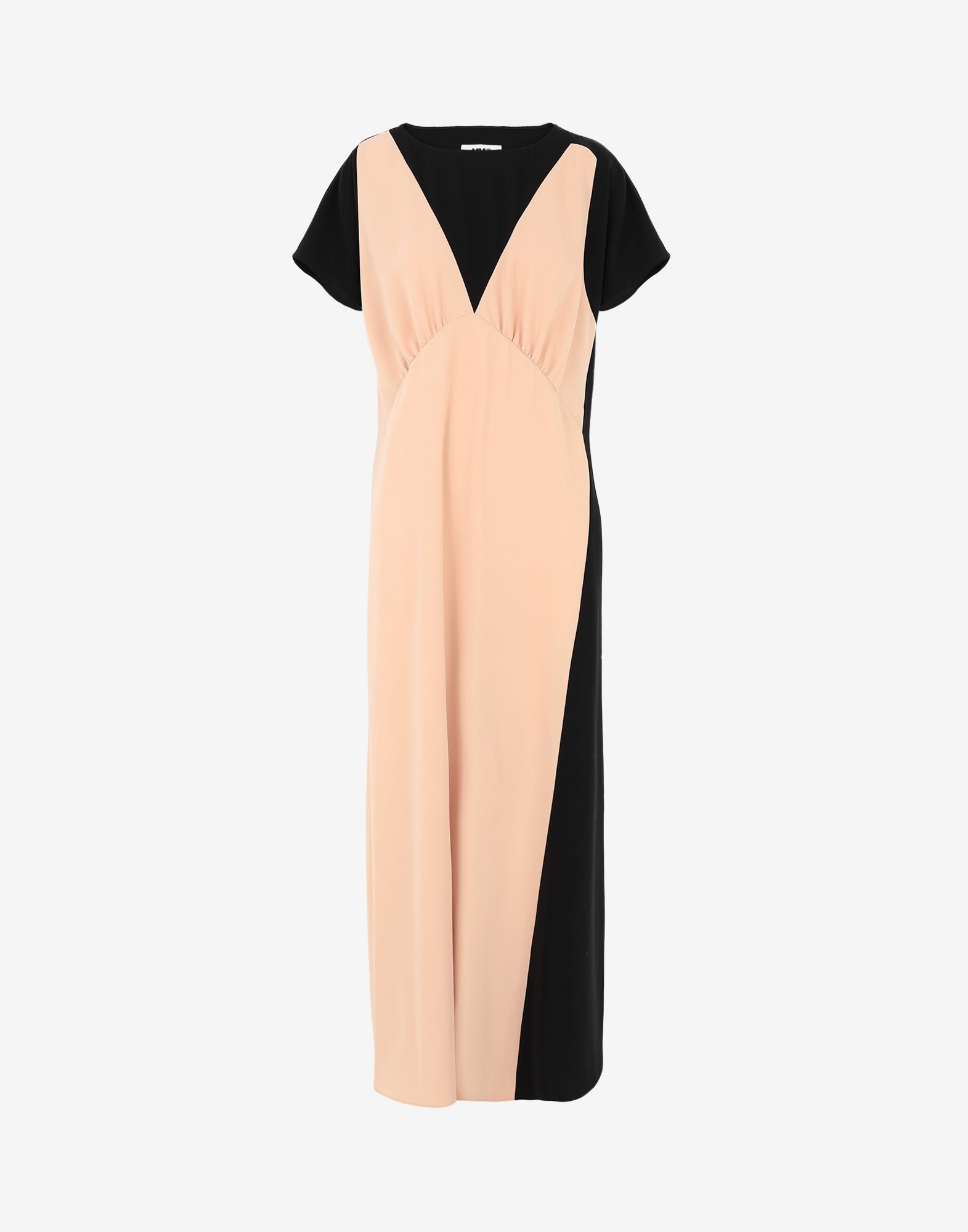 Trompe l'œil maxi dress - 1