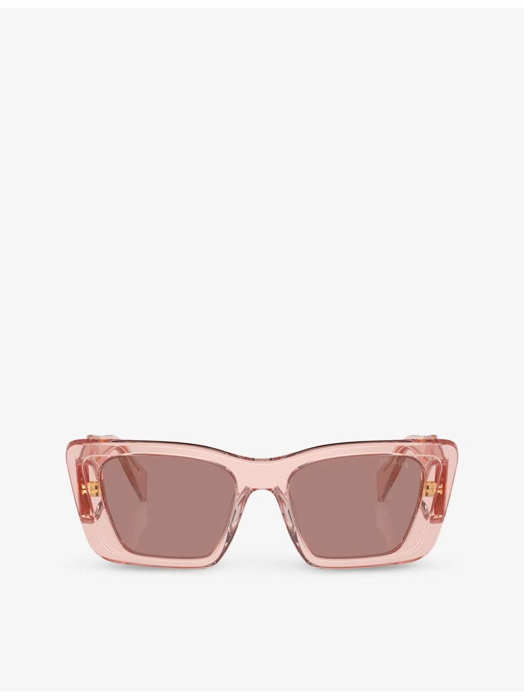 PR 08YS rectangle-frame acetate sunglasses - 1