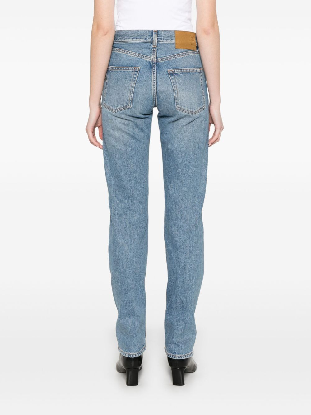 logo-patch jeans - 4