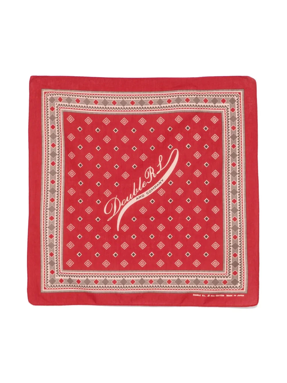 GEOMETRIC-PRINT SCARF - 1