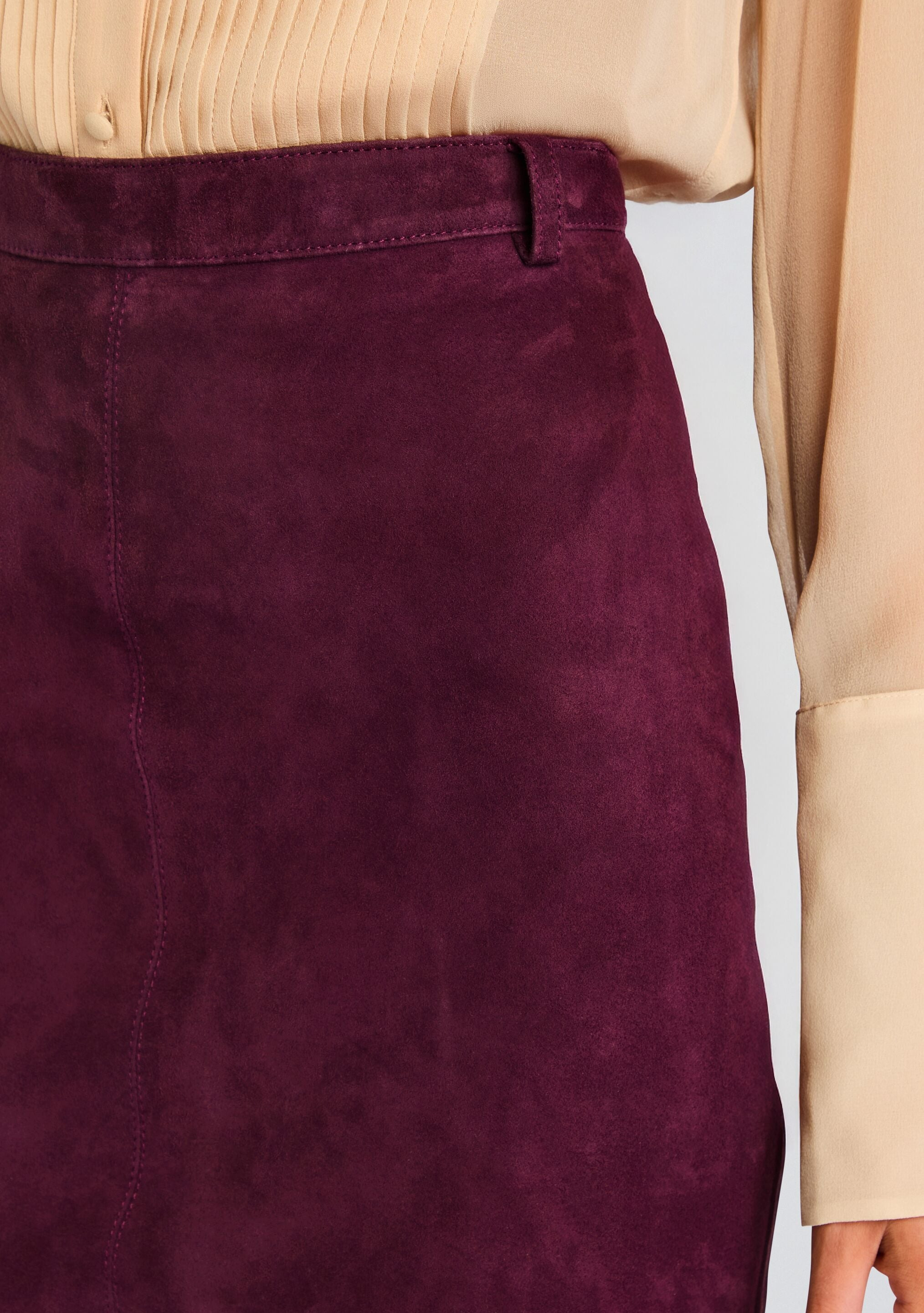 MARCELLA SUEDE SKIRT - 2