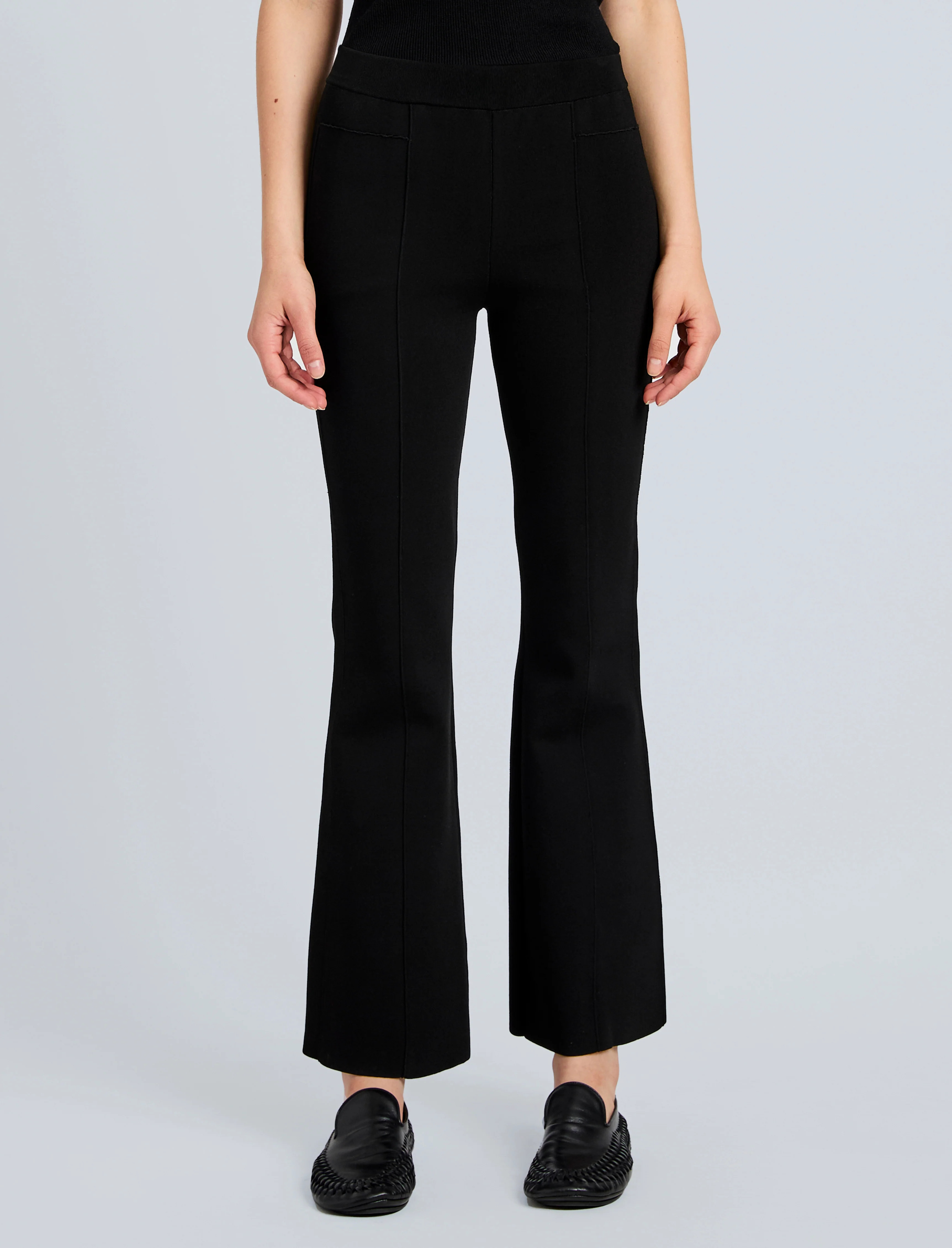 Shaila Pant in Silk Viscose Knit - 3