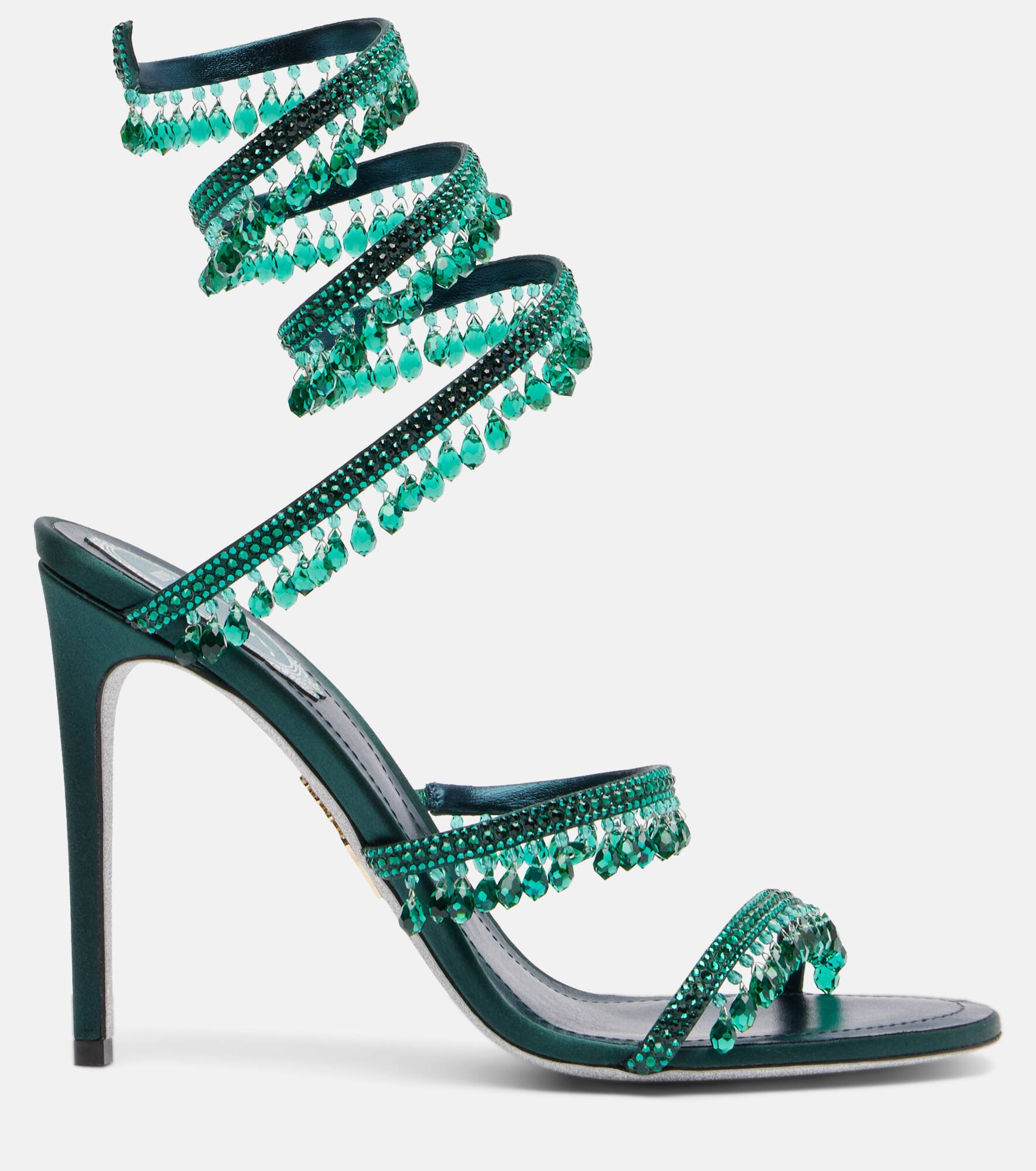 Chandelier 105 embellished sandals - 4