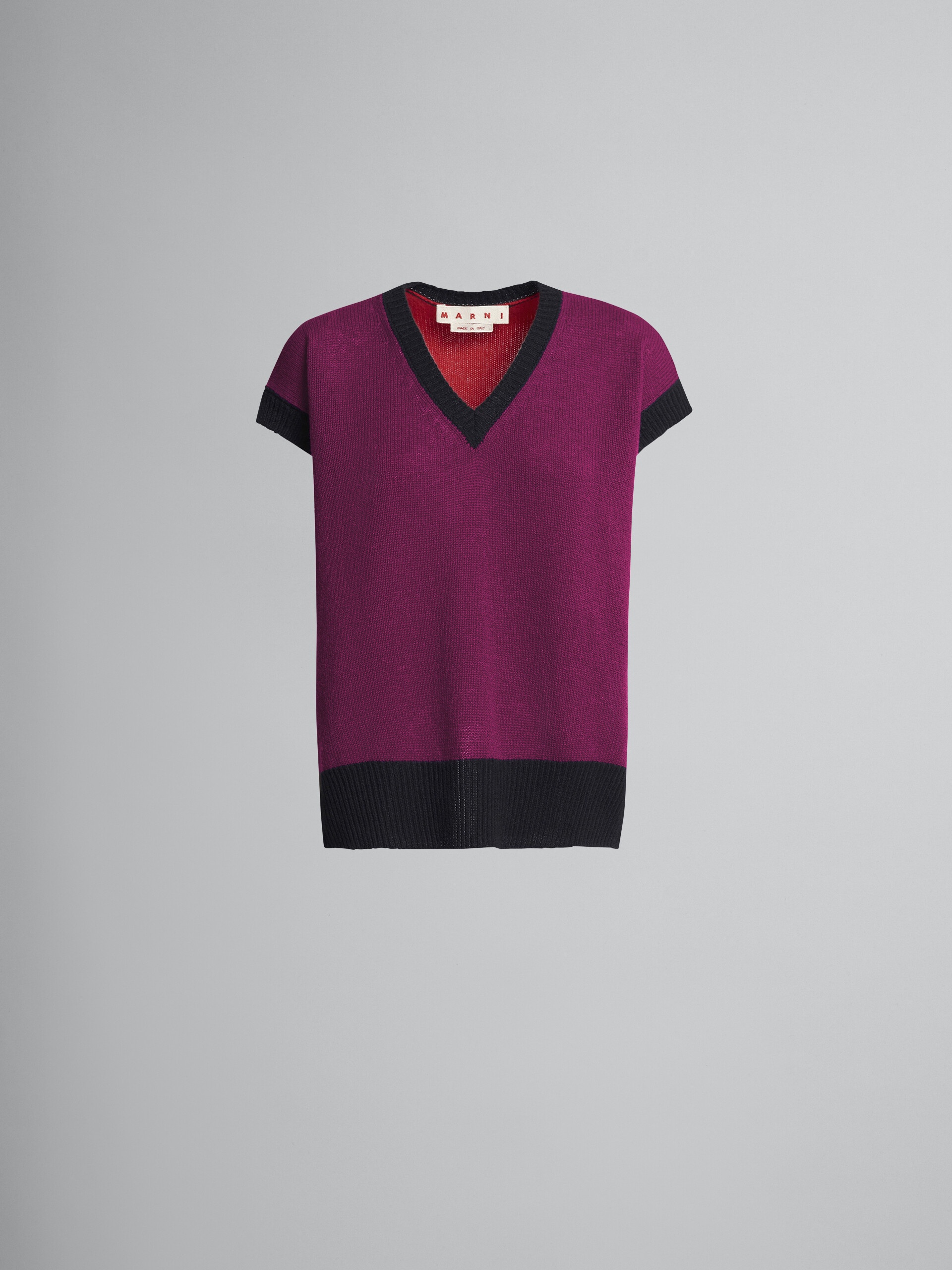 CASHMERE VEST - 1