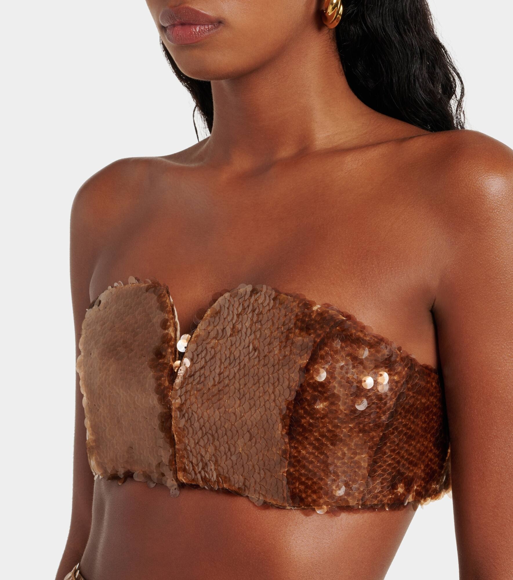 Sequined bra top - 4