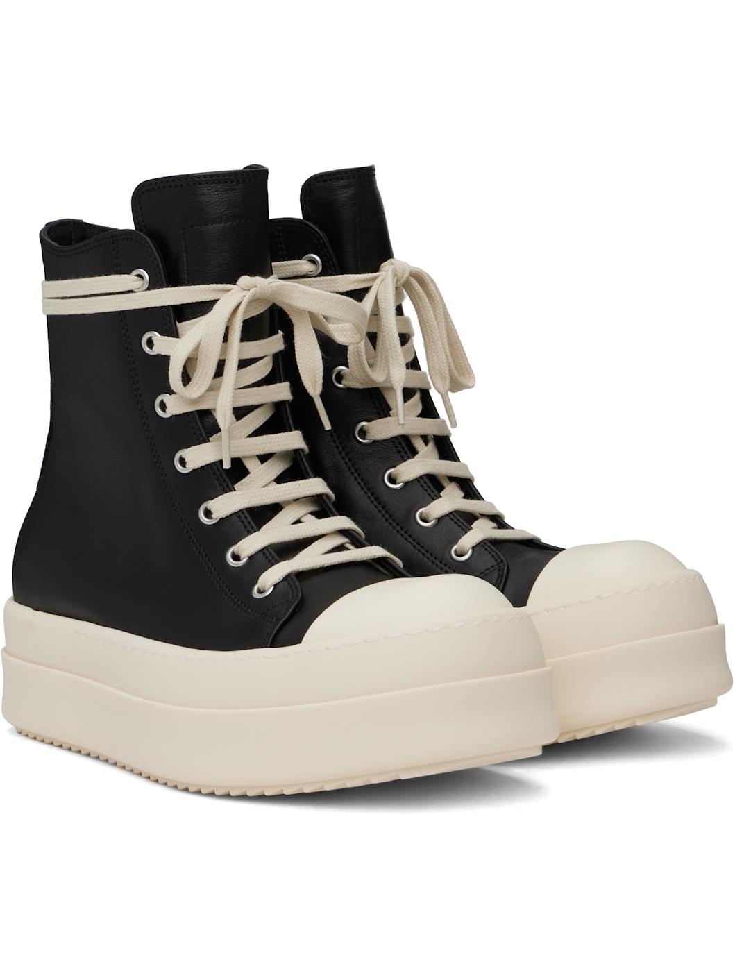 Black Hollywood Mega Bumper Sneakers - 4