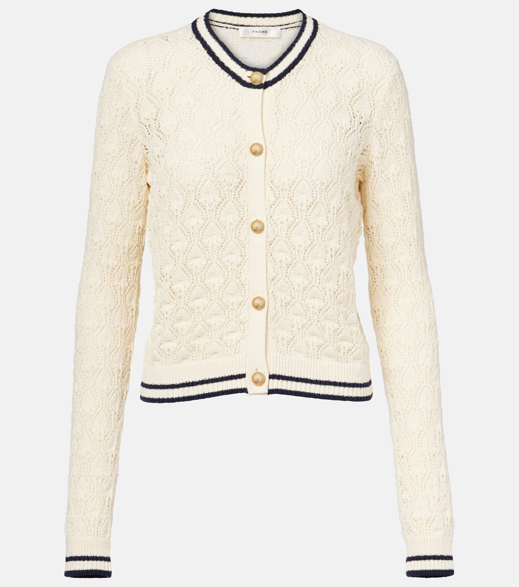Rookie open-knit cardigan - 1