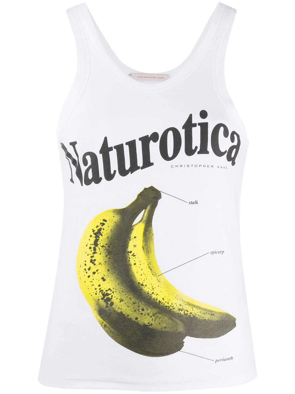 Naturotica banana print sleeveless top - 1