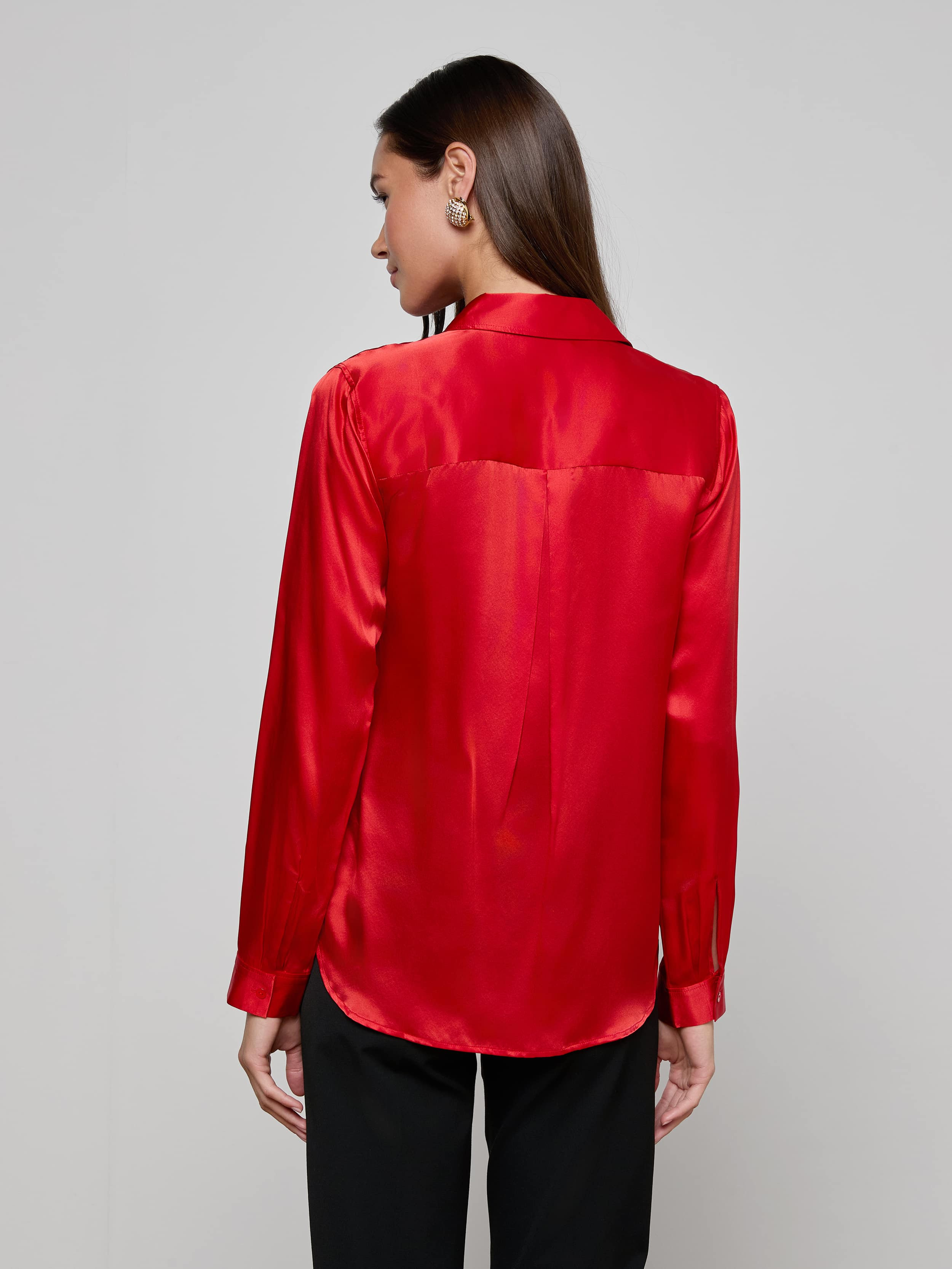 Tyler Silk Blouse - 5