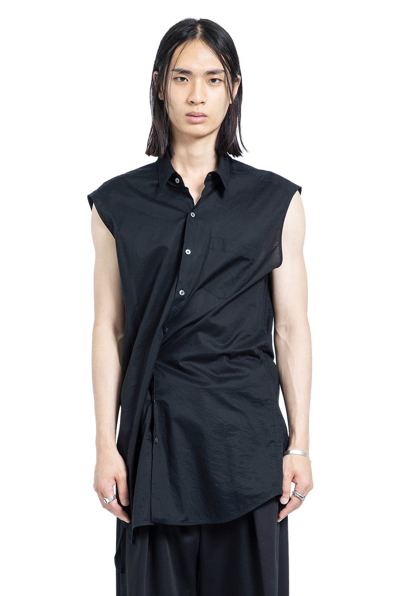 Dorian Sleeveless Pocket Long Shirt 1