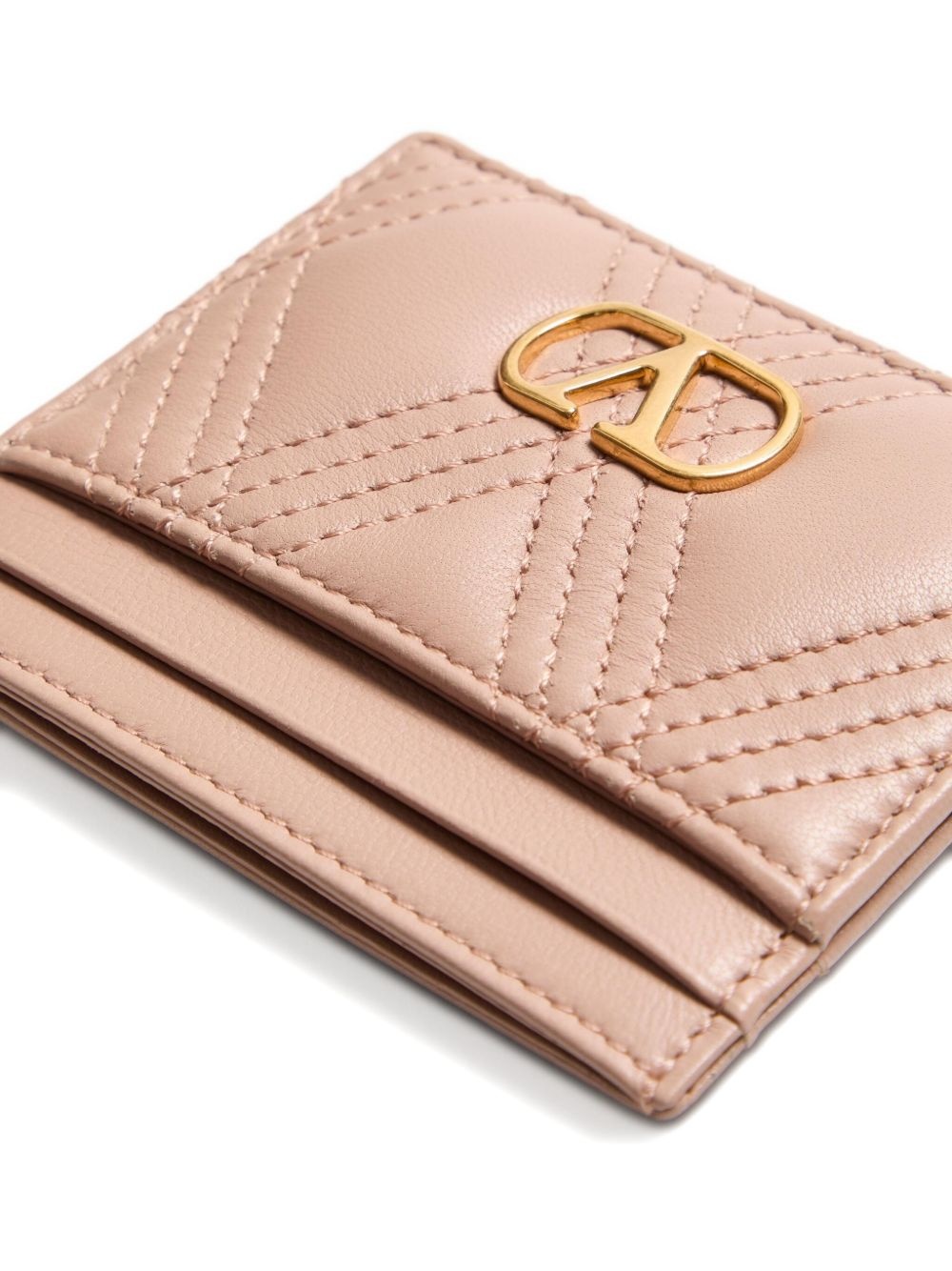 QUILTIE 67 CARDHOLDER IN QUILTED NAPPA LEATHER - 4