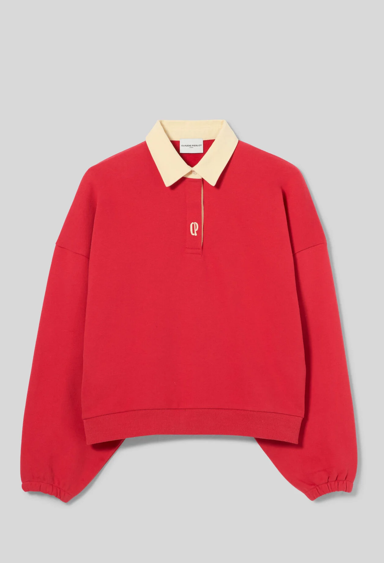 OVERSIZED COTTON SWEATSHIRT - 1