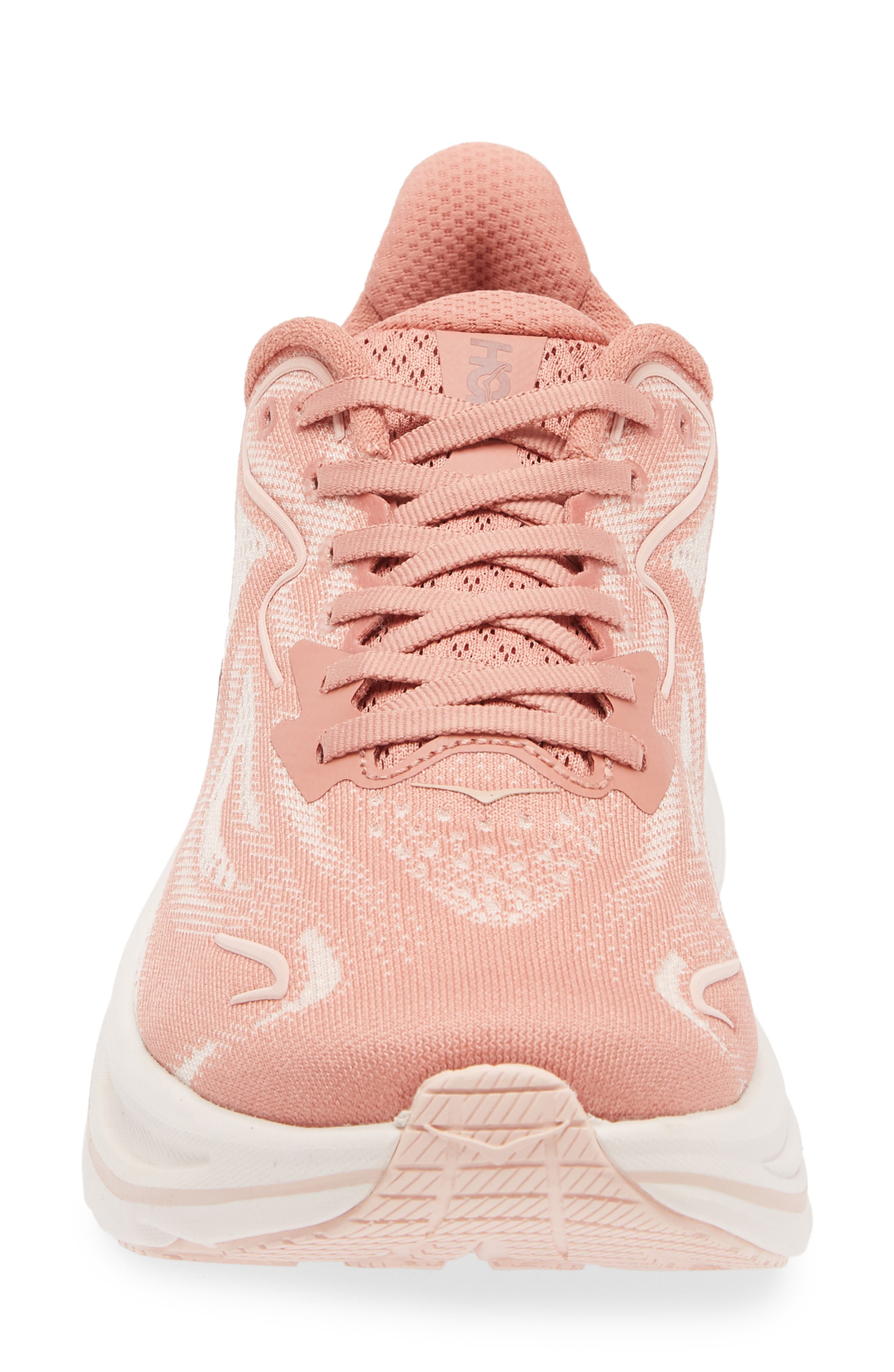 HOKA Clifton 10 Running Shoe in Blush /Rose Latte at Nordstrom - 4