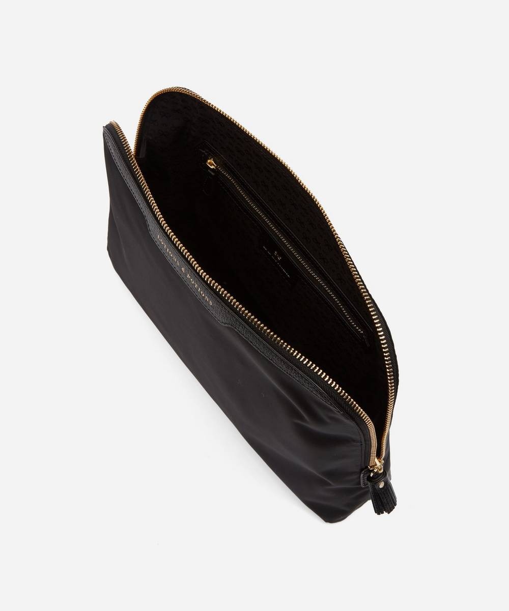 + NET SUSTAIN Lotions and Potions leather-trimmed ECONYL cosmetics case - 8