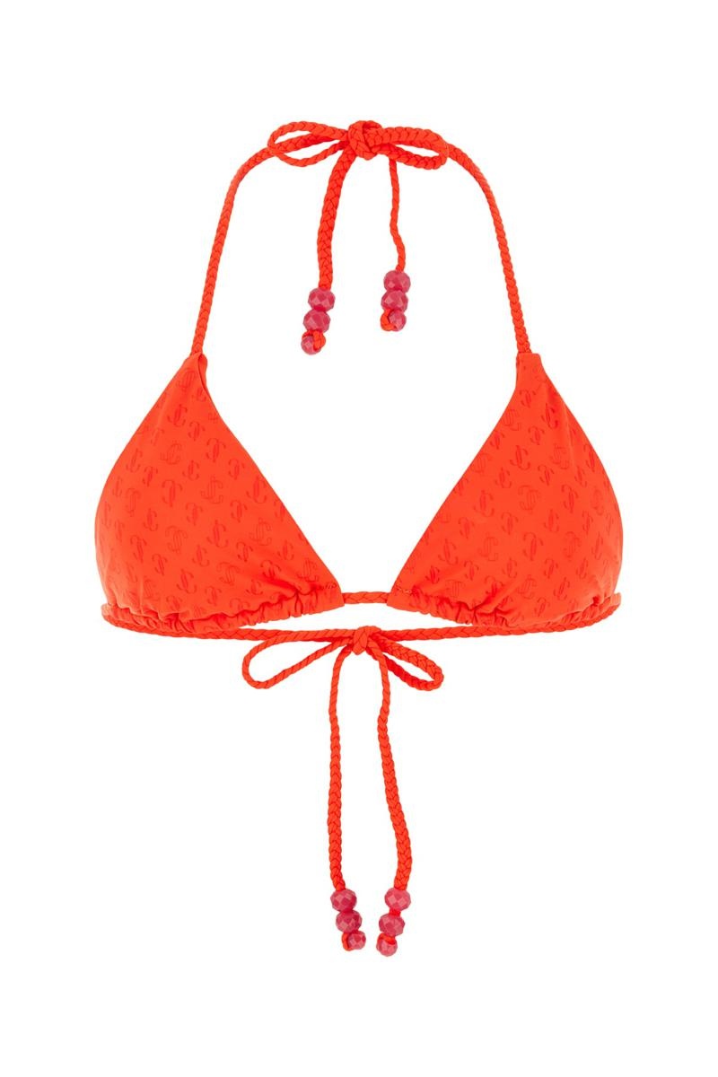 ビキニ JIMMY CHOO Women Swimsuit AUBRIEB076 PAPRIKA RED JIMMY CHOO JIMMY CHOO SWIMSUITS | baltini | REVERSIBLE