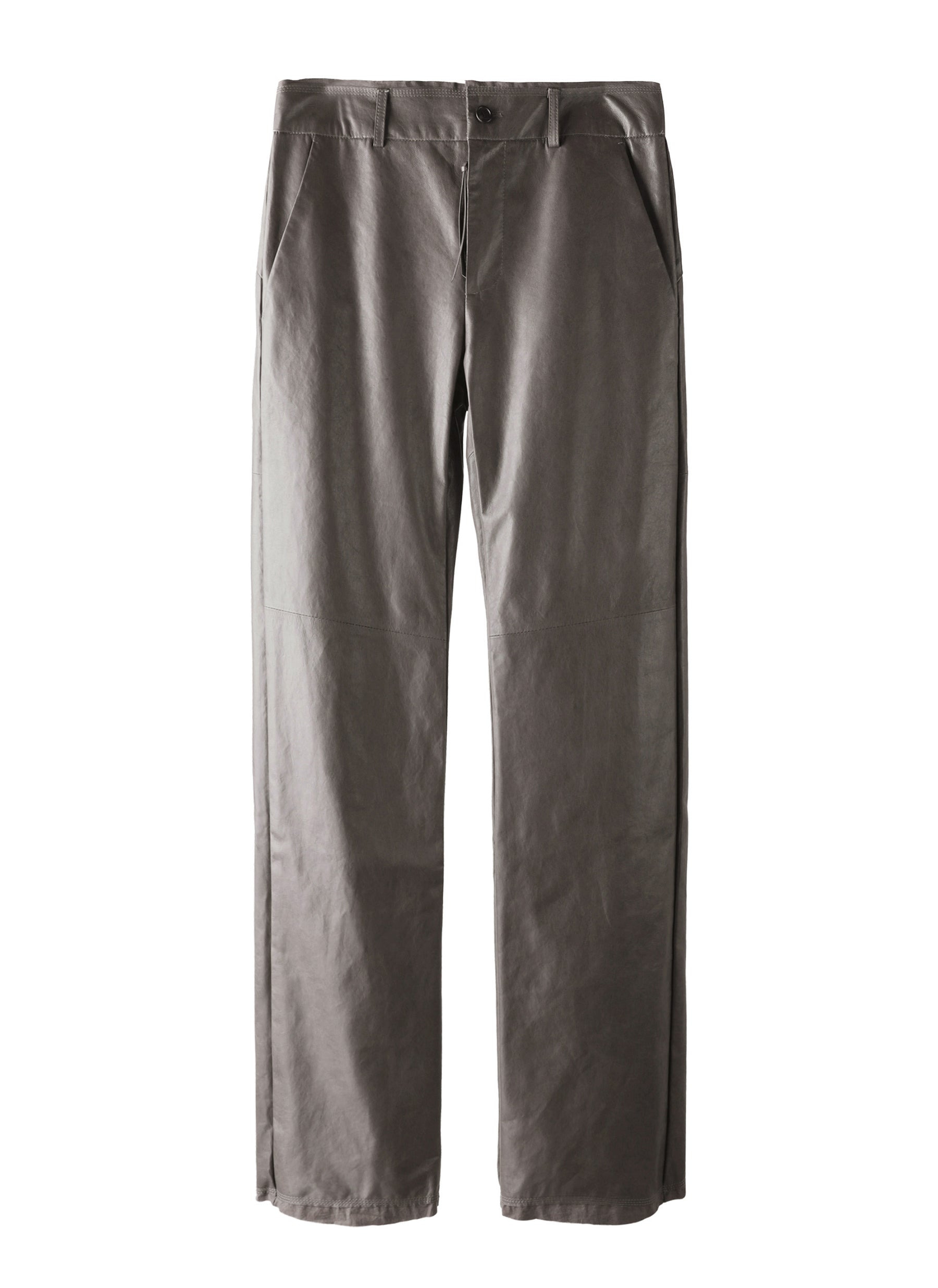 8.0 LEATHER TROUSERS RIGHT (BROWN) - 1