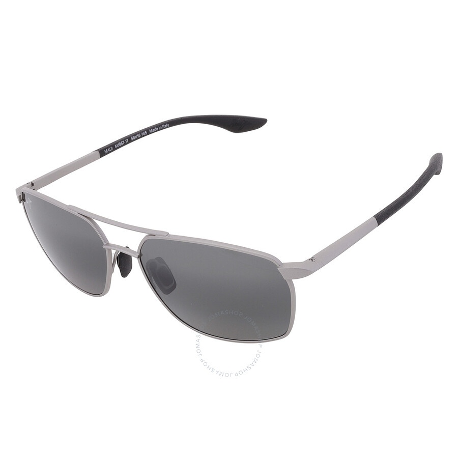 Maui Jim Puu Kukui Neutral Grey Navigator Sunglasses 857-17 58 - 3