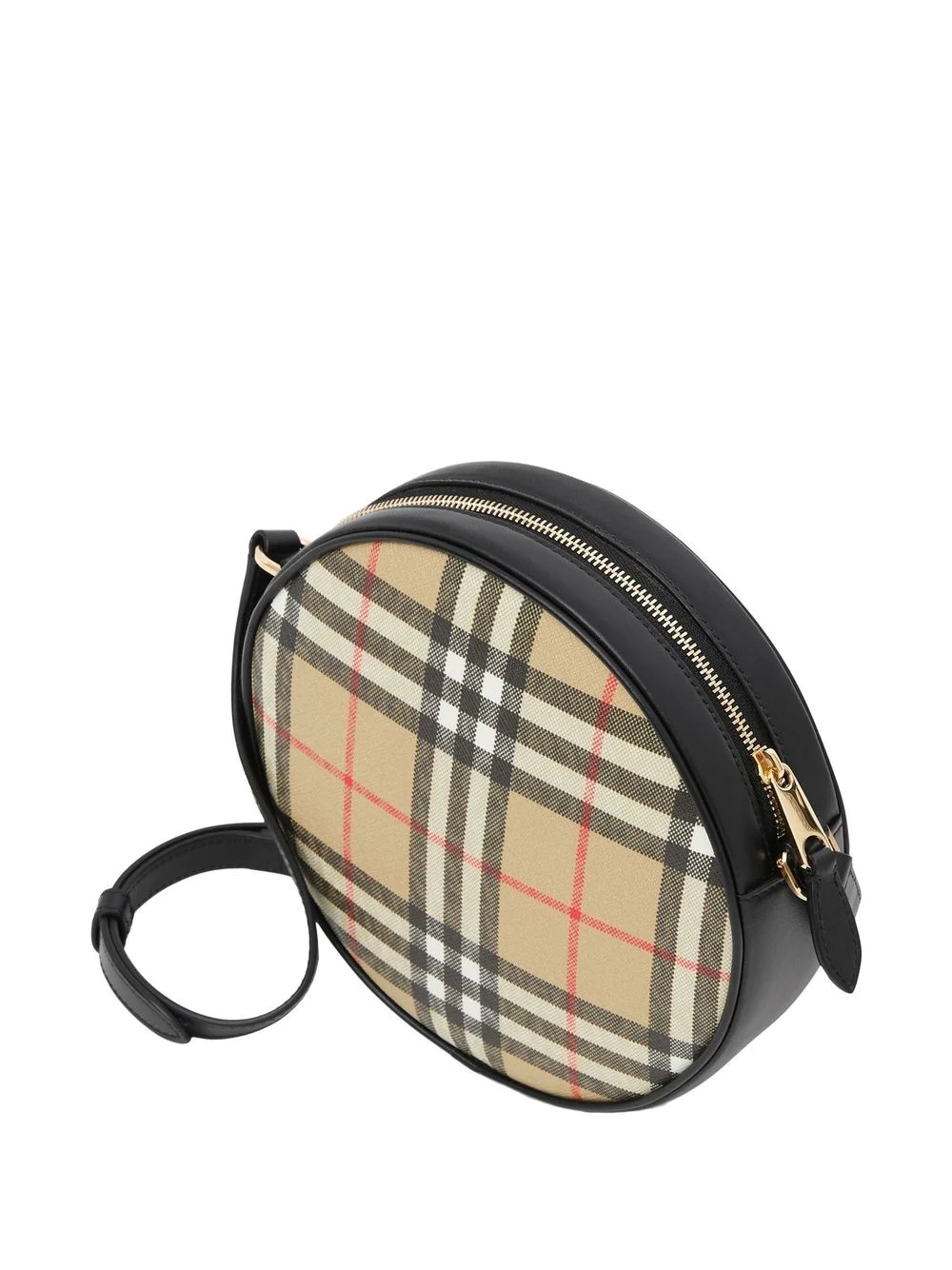 Louise Vintage Check round bag - 2