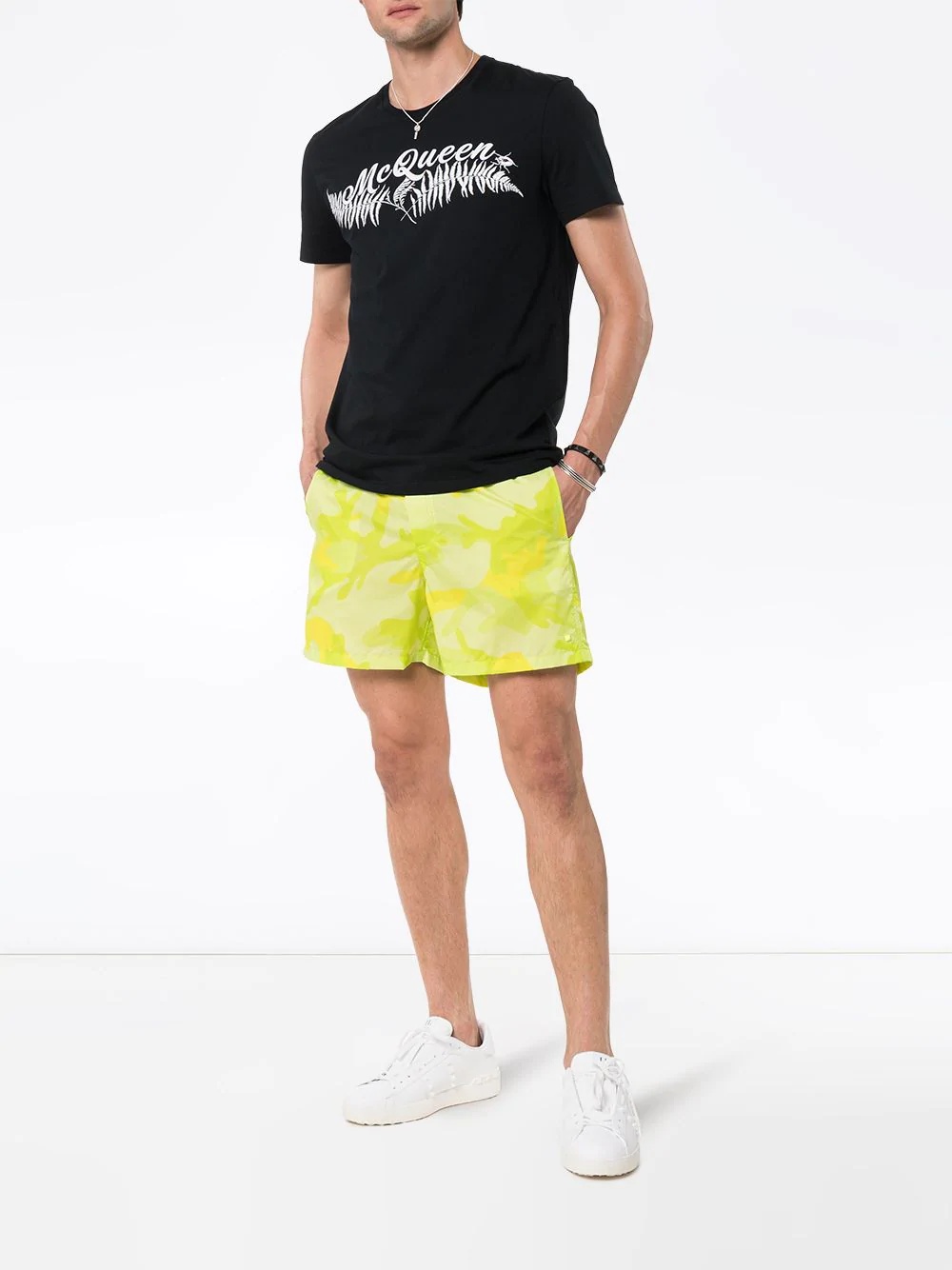 camouflage-print swim shorts - 2