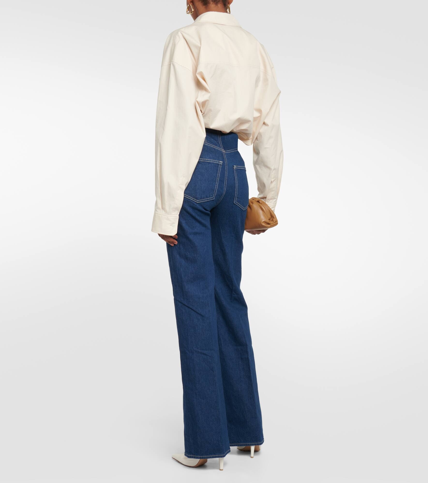 Crosbie high-rise wide-leg jeans - 3