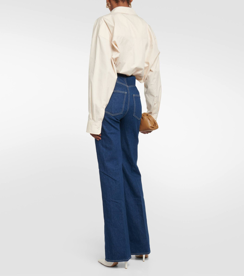 Crosbie high-rise wide-leg jeans 3