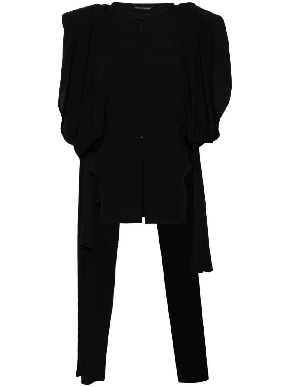 YOHJI YAMAMOTO Women Twisted Jacket - 1