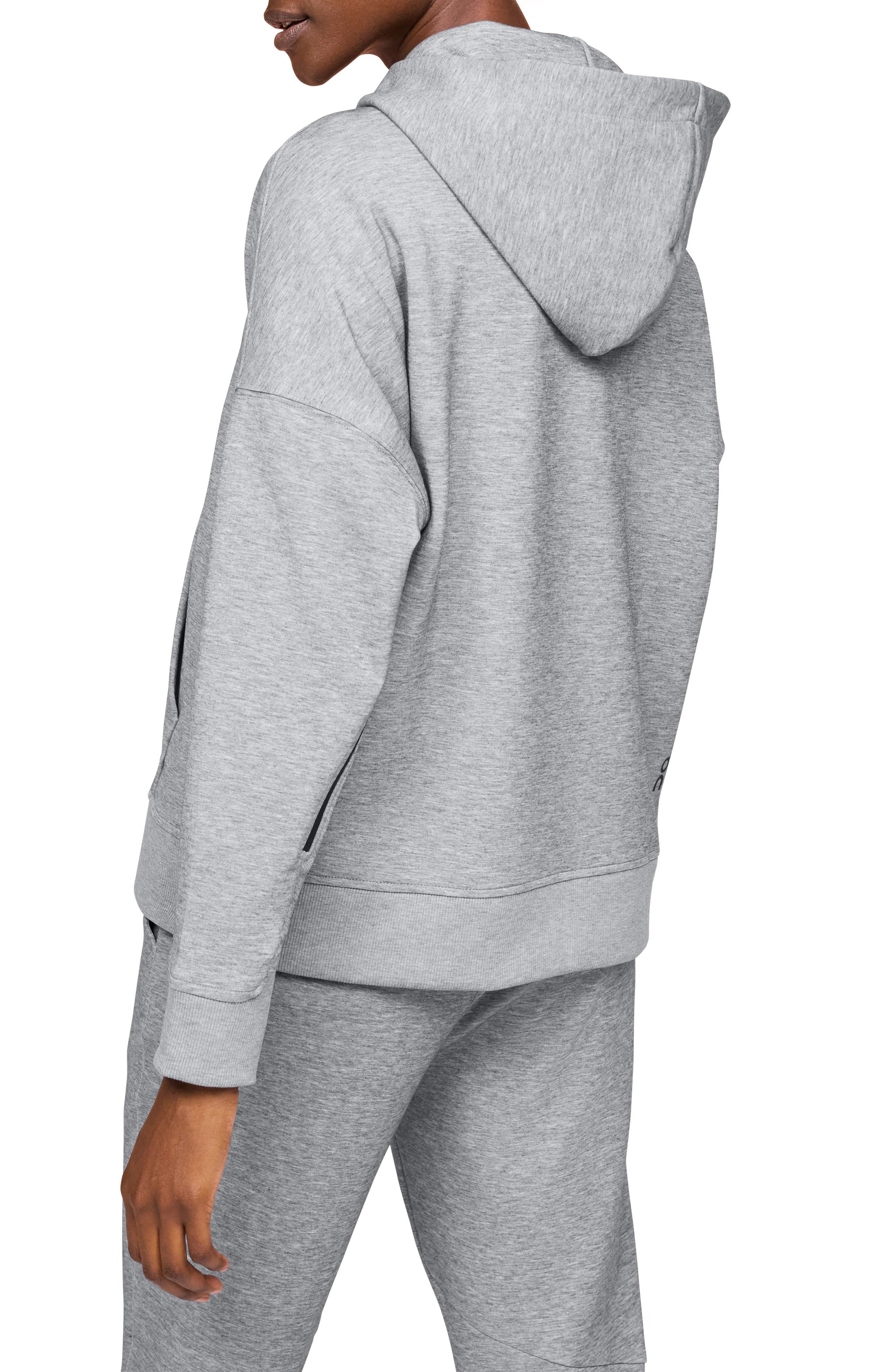 On Recycled Polyester Blend Hoodie in Grey at Nordstrom - 2