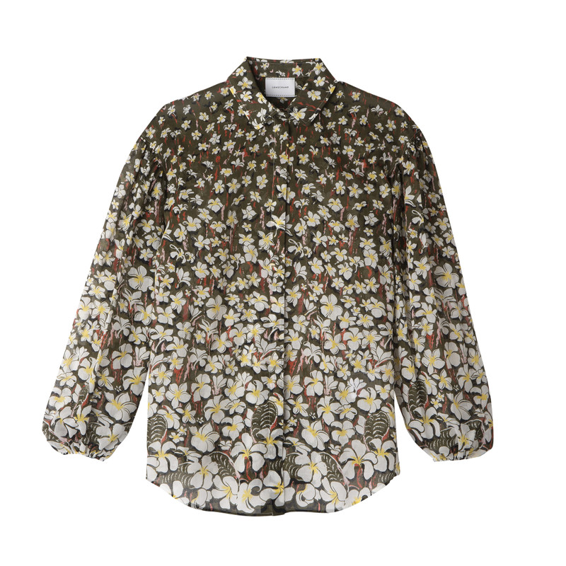 Shirt Khaki - Voile 1