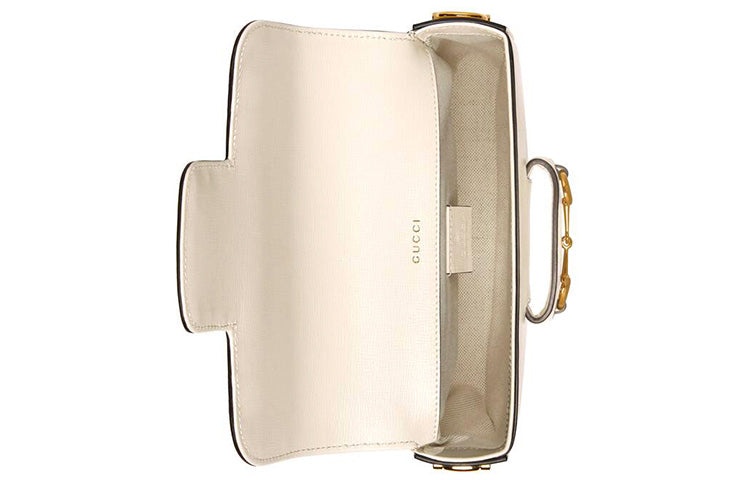 (WMNS) Gucci Horsebit 1955 Retro Shoulder Messenger Bag 'Cream White' 658574-18YSG-9068 - 8
